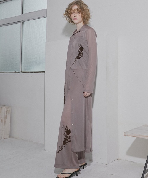 その他 LE-CIEL LE CIEL BLEU パンツ BLEU/ルシェルブルー Sheer Relax Pant w