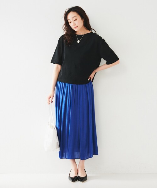 新品タグ付き　シアーギャザースカート 自由区 スカート シアーギャザー : ZOZOTOWN Yahoo!店 - 通販