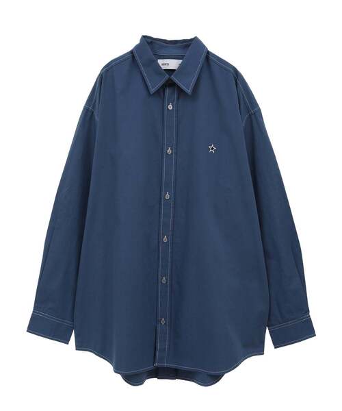 「CONVERSE TOKYO」 長袖シャツ FREE ブルーグリーン レディース
