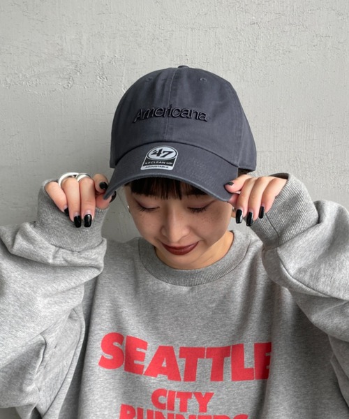 未使用　Americana アメリカーナ キャップ AMERICANA(アメリカーナ)『AMERICANA×'47』'47 Clean Up Logo