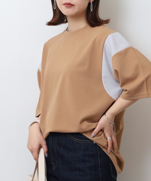 「FUNALIVE」 7分袖Tシャツ M ブラック メンズ