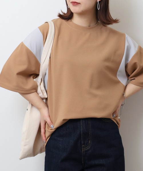 「FUNALIVE」 7分袖Tシャツ M ブラック メンズ