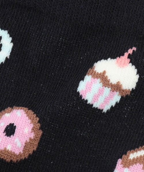 ANY（エニィ） 靴下 「3点セット」ソックス （ガーリー音符） キッズ