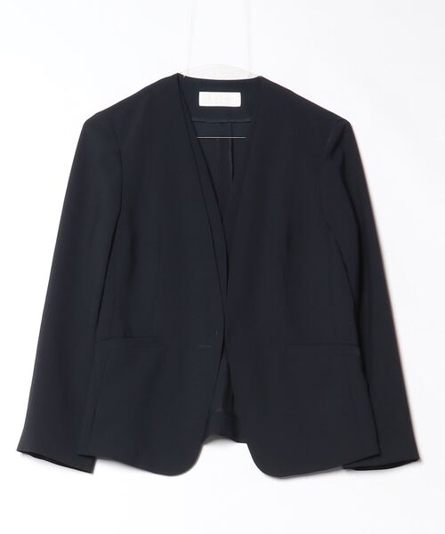 Ballsey 「BALLSEY」 ノーカラージャケット 36 ネイビー