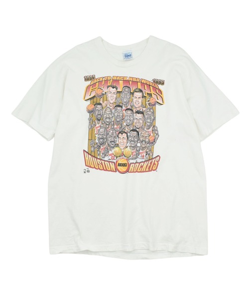 VINTAGE tシャツ 「USED」90's SALEM “NBA Houston Rockets” バスケ T