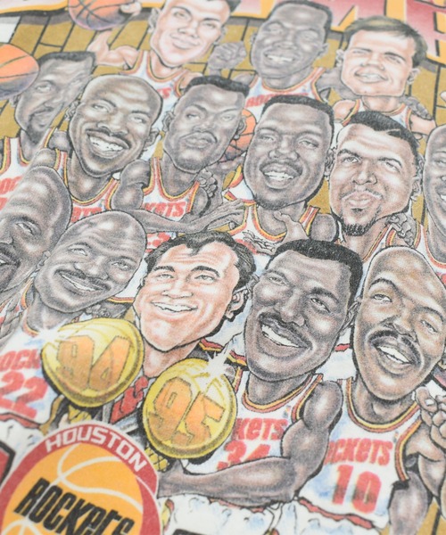 VINTAGE tシャツ 「USED」90's SALEM “NBA Houston Rockets” バスケ T
