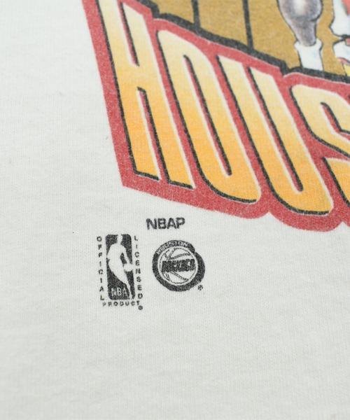 VINTAGE tシャツ 「USED」90's SALEM “NBA Houston Rockets” バスケ T