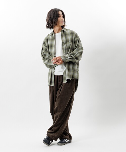FREAK'S STORE パンツ 限定展開 ワイドシルエット コーデュロイ