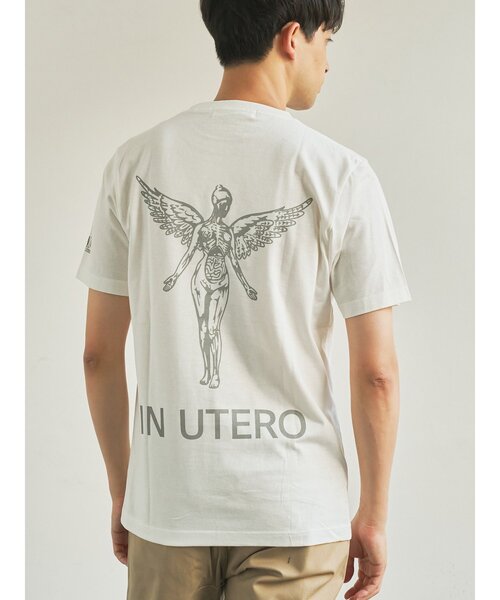 tシャツ 「TRANSITION」シルケット加工天竺 バックプリントTシャツ 