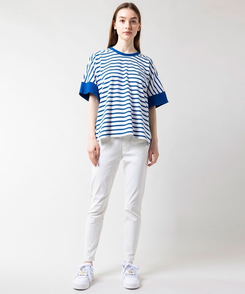 「LACOSTE」 チノパンツ 34 ライトブラウン レディース