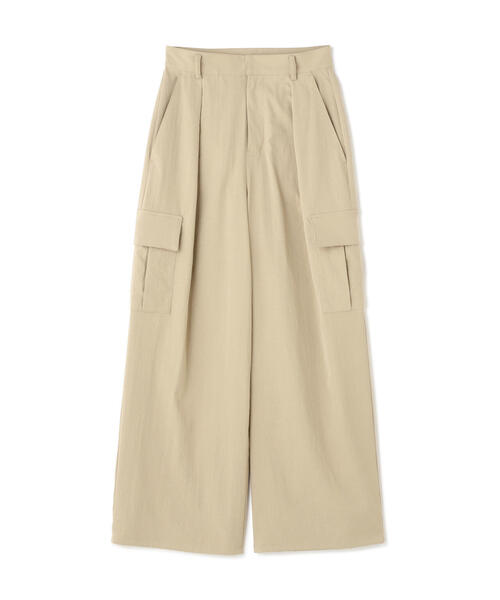 「N.（N. Natural Beauty Basic）」 カーゴパンツ MEDIUM カーキ レディース