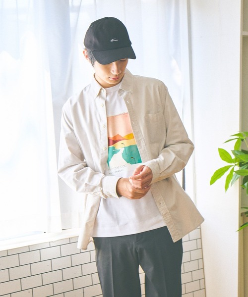 GLOBAL WORK（グローバルワーク） シャツ イージーケアオックス/ボタン