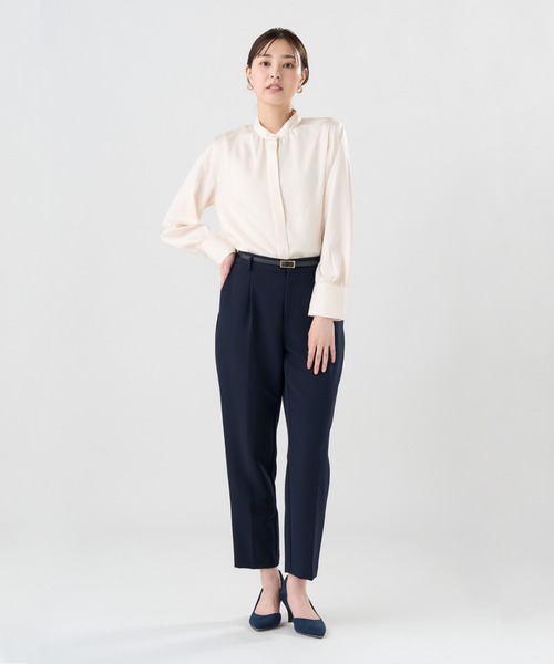 Crepeバックボウブラウス Crepeバックボウブラウス | イエナ(IENA) | マルイウェブチャネル