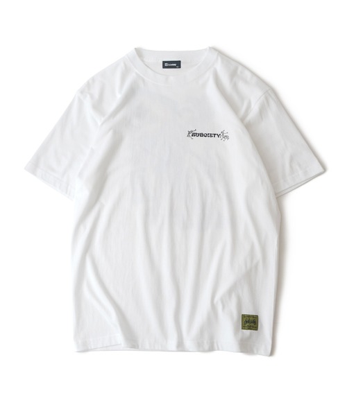 「Subciety」 半袖Tシャツ X-LARGE ブラウン メンズ_画像9