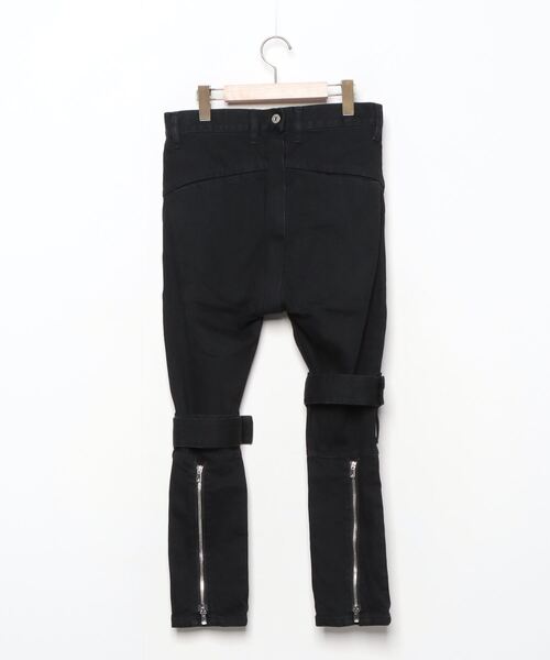 NO ID. 「NO ID.」 サルエルデニムパンツ 1 ブラック メンズ NO ID. 「NO ID.」 サルエルデニムパンツ 1 ブラック メンズ