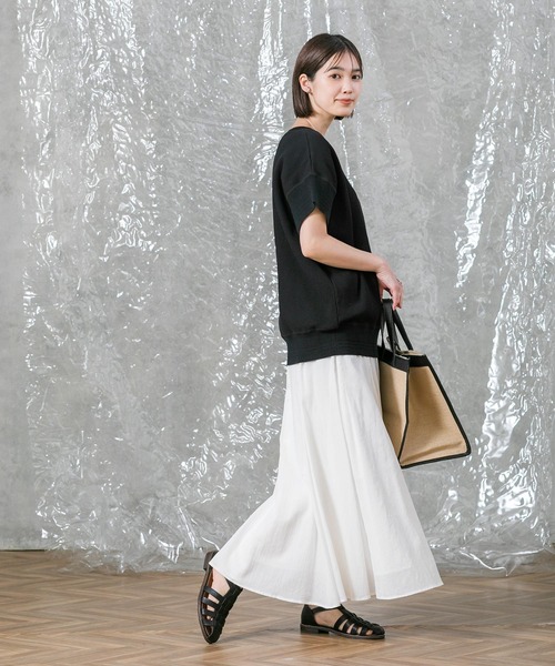 「Gready Brilliant」 「EMMACULATE」半袖カットソー FREE ブラック レディース_画像3