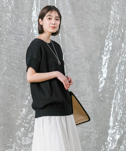 「Gready Brilliant」 「EMMACULATE」半袖カットソー FREE ブラック レディース_画像9