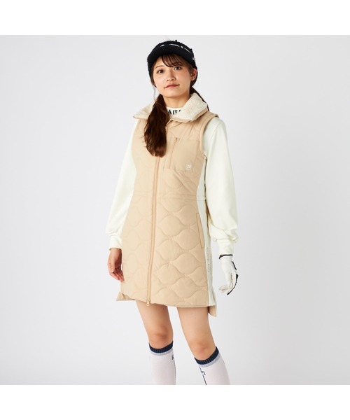 12美品 newbalanceGOLF 中綿 ボア ワンピース ルコック フィラ 12美品