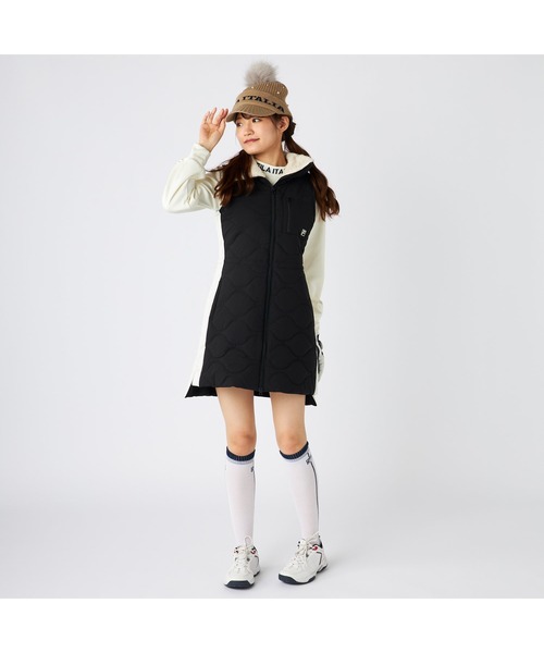 FILA GOLF ワンピース フィラゴルフ ゴルフウェア ワンポイント ロゴ