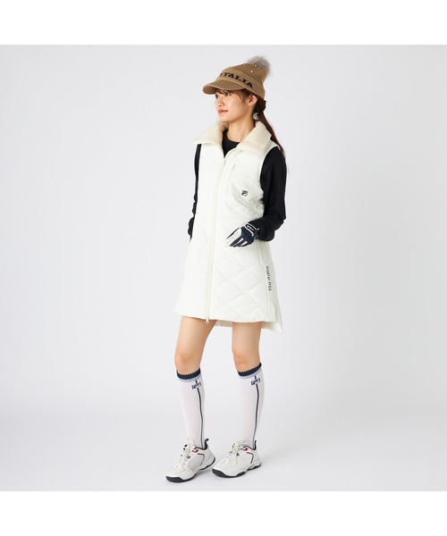 FILA GOLF ワンピース フィラゴルフ ゴルフウェア ワンポイント ロゴ