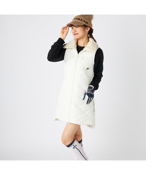 FILA GOLF ワンピース フィラゴルフ ゴルフウェア ワンポイント ロゴ