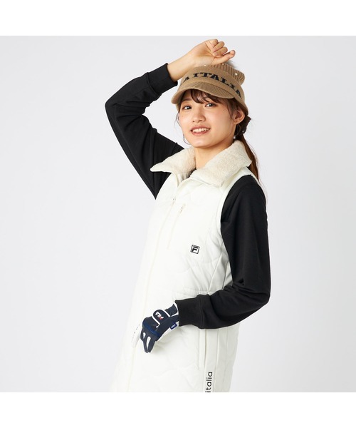 FILA GOLF ワンピース フィラゴルフ ゴルフウェア ワンポイント ロゴ