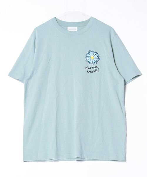 MAISON KITSUNE（メゾン キツネ） 半袖Tシャツ M グリーン メンズ