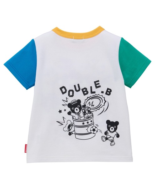 DOUBLE.B キッズ Tシャツ 3枚セット DOUBLE.B キッズ Tシャツ 3枚セット 楽天市場】ダブルB Tシャツ