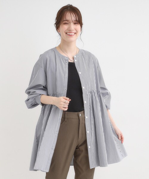 DRESKIP（ドレスキップ） チュニック 「S-LL」自然に体型カバー