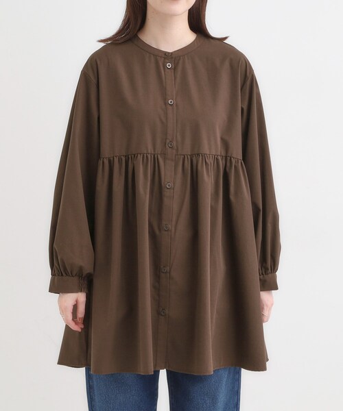 DRESKIP（ドレスキップ） チュニック 「S-LL」自然に体型カバー