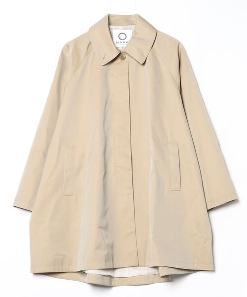 「MARW UNITED ARROWS」 ステンカラーコート 36 ベージュ レディース