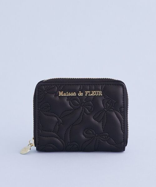 Maison de FLEUR（メゾンドフルール） カードケース リボン