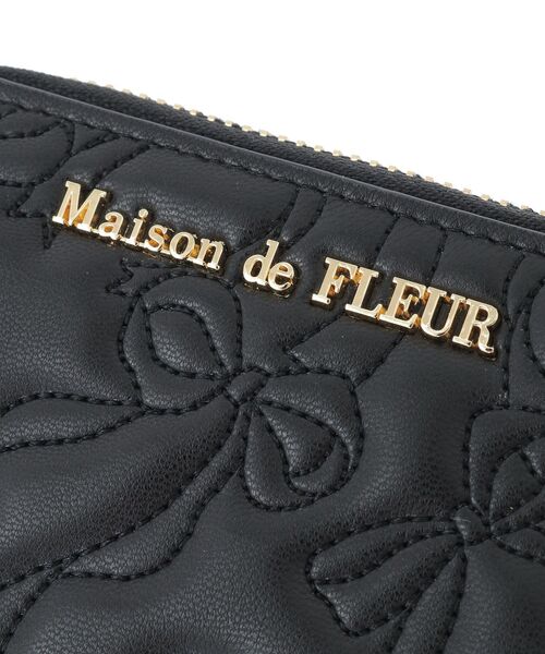 Maison de FLEUR（メゾンドフルール） カードケース リボン