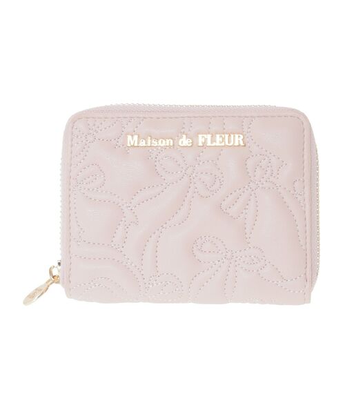 Maison de FLEUR（メゾンドフルール） カードケース リボン 