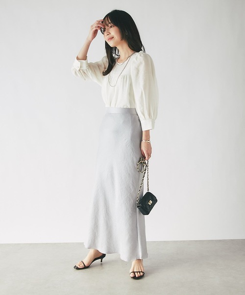 La boutique Bonbon（ラブティックボンボン） 7分袖ブラウス FREE