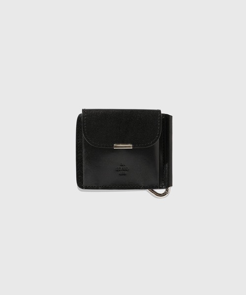 【 20/80 】TOCHIGI LEATHER CLIP WALLET 未使用 20/80 | TOCHIGI LEATHER CLIP WALLET (BLACK) | hazy