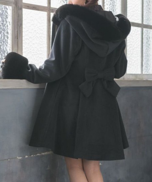 ROJITA（ロジータ） コート FREE ブラック レディース : ZOZOTOWN