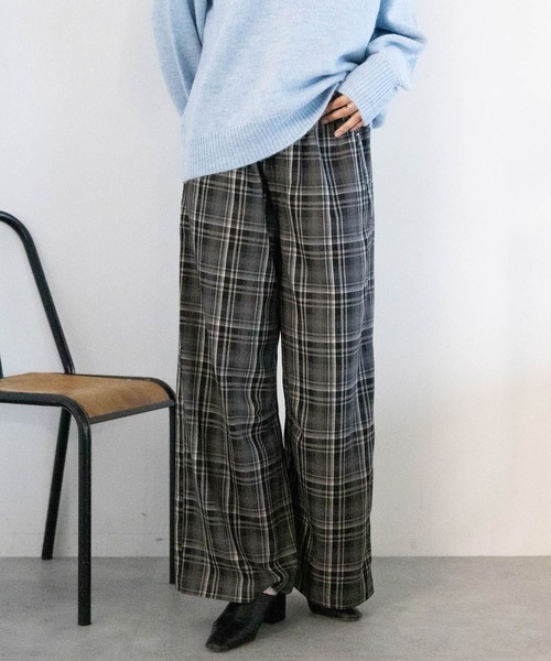 RAGEBLUE（レイジブルー） スラックス パンツ タータンチェック
