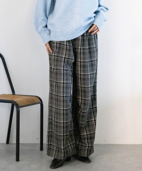 RAGEBLUE（レイジブルー） スラックス パンツ タータンチェック