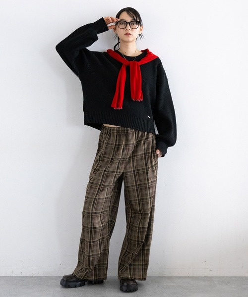 RAGEBLUE（レイジブルー） スラックス パンツ タータンチェック