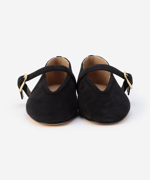 【LE MONDE BERYL】ストラップ付シューズ 36 1/2 ブラック Bshop シューズ LE MONDE BERYL | STELLA SLIPPER BLACK WOMEN
