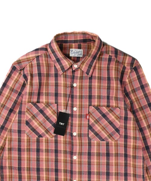 TMT シャツ 「TMT/ティーエムティー」Heavy Flannel Check Shirts