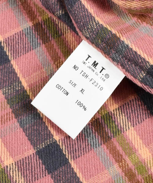TMT シャツ 「TMT/ティーエムティー」Heavy Flannel Check Shirts