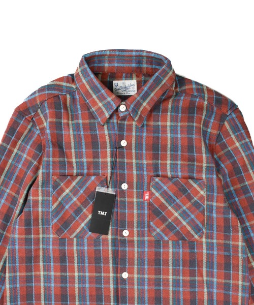 TMT シャツ 「TMT/ティーエムティー」Heavy Flannel Check Shirts