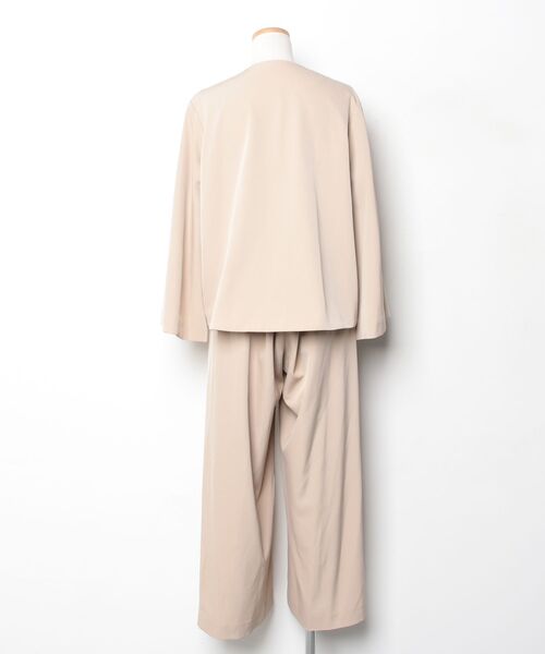 「RANAN」 セットアップ L ベージュ レディース_画像2