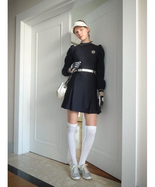 CELFORD（セルフォード） 長袖ワンピース 38 ネイビー レディース