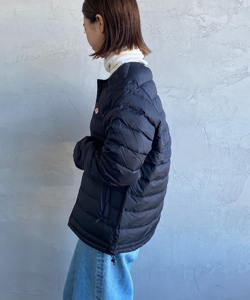 ダントン ブラック ダウンジャケットMサイズ Danton（ダントン） ダウンジャケット M ブラック レディース