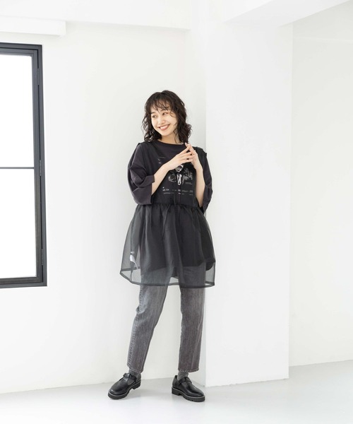 「niko and...」 シューズ LARGE ブラック レディース_画像7