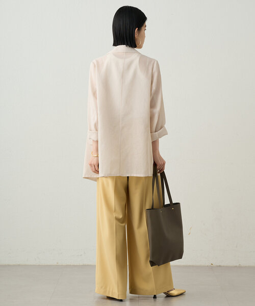 Loungedress（ラウンジドレス） テーラードジャケット FREE キャメル