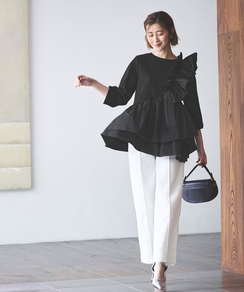 RUIRUE BOUTIQUE（ルイルエブティック） 長袖カットソー M ブラック